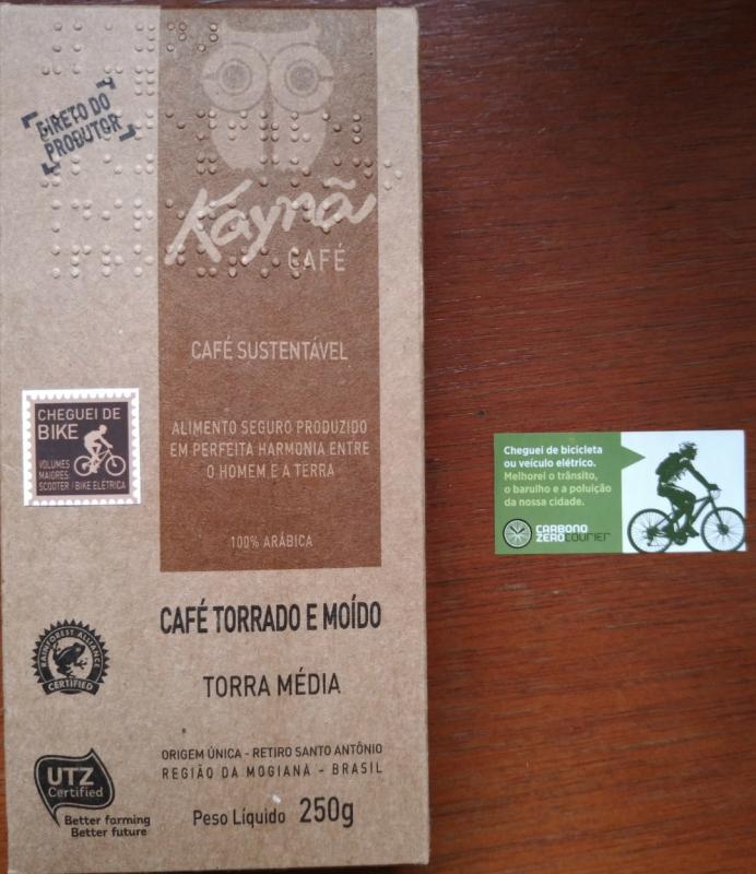 Café Kaynã e Carbono Zero Courier selam parceria
